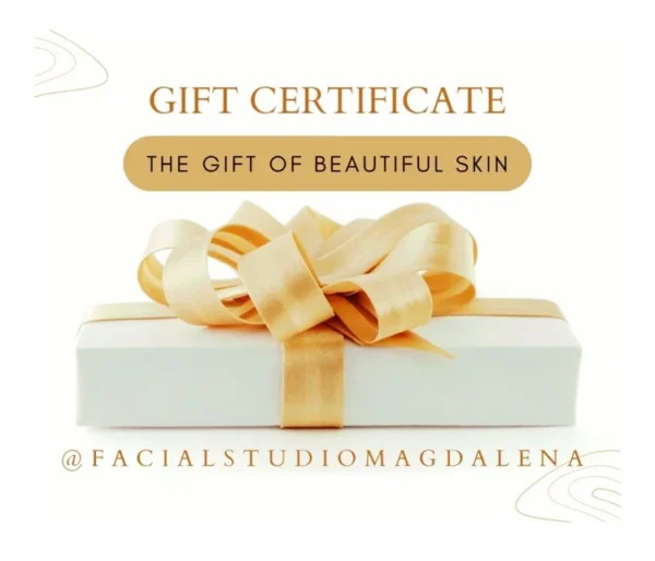 Facial Studio Magdalena Gift Certificate in Chicago IL